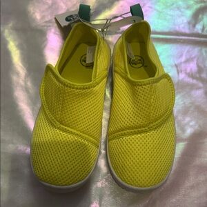Kids Yellow Slip-On Shoes